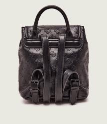 LITZY 4G DEBOSSED BACK PACK  Nero 