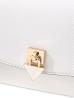 PATSIE TOP HANDLE FLAP  Bianco