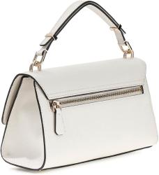 PATSIE TOP HANDLE FLAP  Bianco