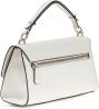 PATSIE TOP HANDLE FLAP  Bianco