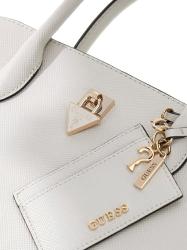 PATSIE 2 COMP SATCHEL Bianco