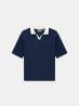 Z6GP05K3208 JHONNY COLLAR POLO Blu