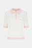 V6GR04Z0725 GABRY SS CROPPED Bianco Rosa
