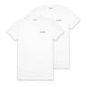 PLA1UMBTS01BI T-SHIRT BIPAK  Bianco