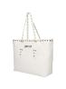 80RA4BU1 ITEM 5 MINI EYELETS-STYLE 1 BAGS GRAINY Bianco