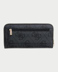 JANIE LOGO SLG LRG ZIP ARND Nero 