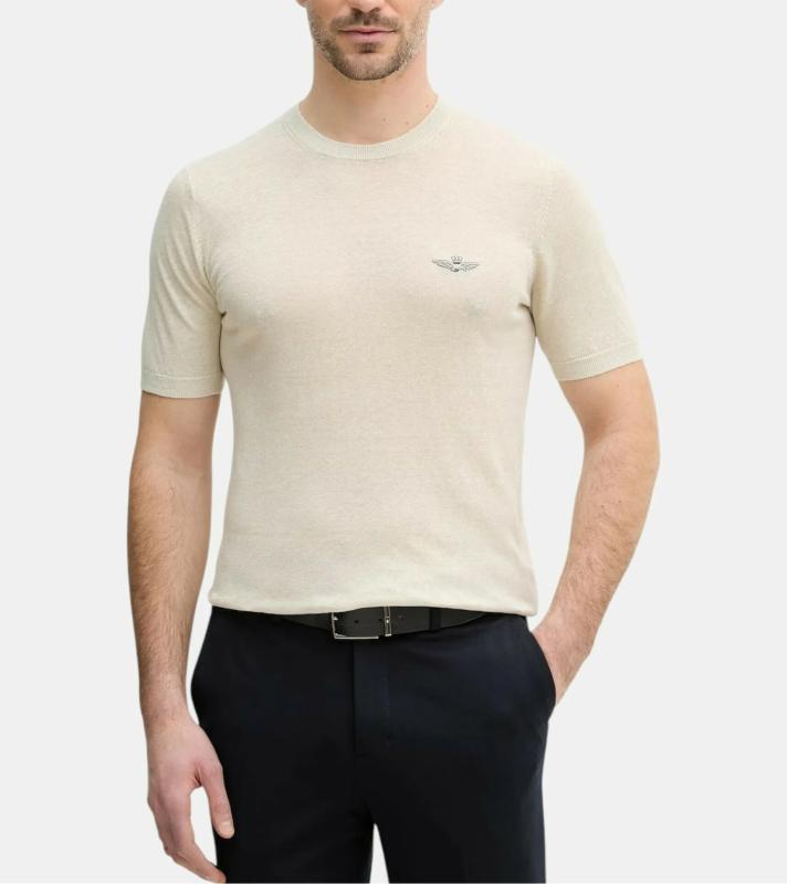 MA1624UL00935 MAGLIA GIROCOLLO Beige