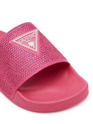BEACH SLIPPERS W/ RHINESTONES Fucsia 