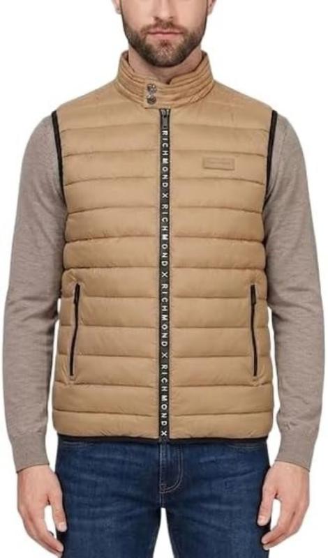 UMP26042PIS8 PADDED JACKET Beige