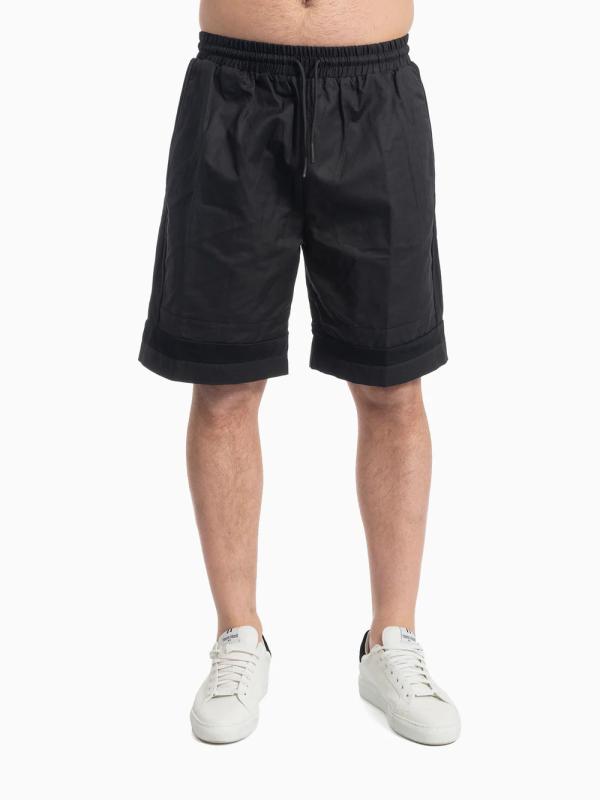 UMP26148BEHB BERMUDA LISTEMI Nero 