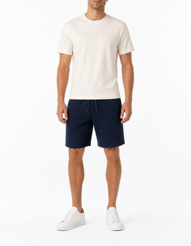 UMP26017BERDI BERMUDA FLEECE Blu