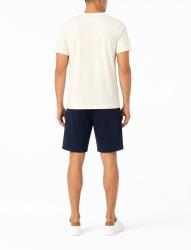 UMP26017BERDI BERMUDA FLEECE Blu