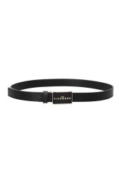 RWP26287CI REAL LEATHER BELT HARAM Nero 