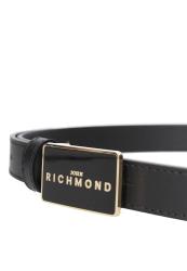 RWP26287CI REAL LEATHER BELT HARAM Nero 