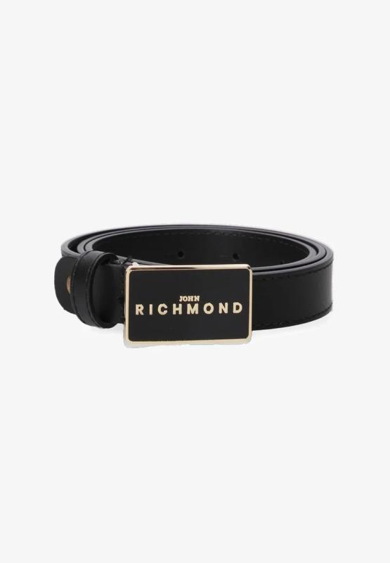 RWP26287CI REAL LEATHER BELT HARAM Nero 