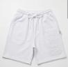 IUB022 BERMUDA LOGO RICAMO Bianco