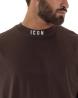IUT008 T-SHIRT MEZZOCOLLO Marrone