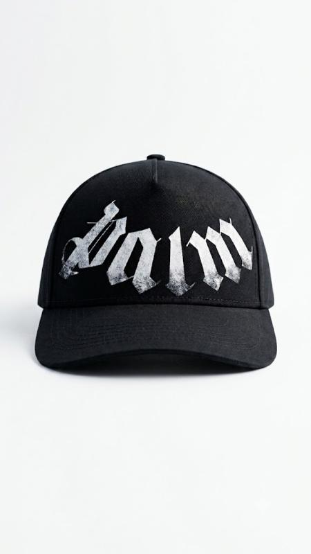 MAXI LOGO CAP  Nero