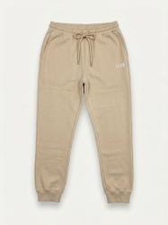 IUPREP002 JOGGER LOGO RICAMO Beige