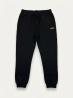 IUPREP002 JOGGER LOGO RICAMO Nero 