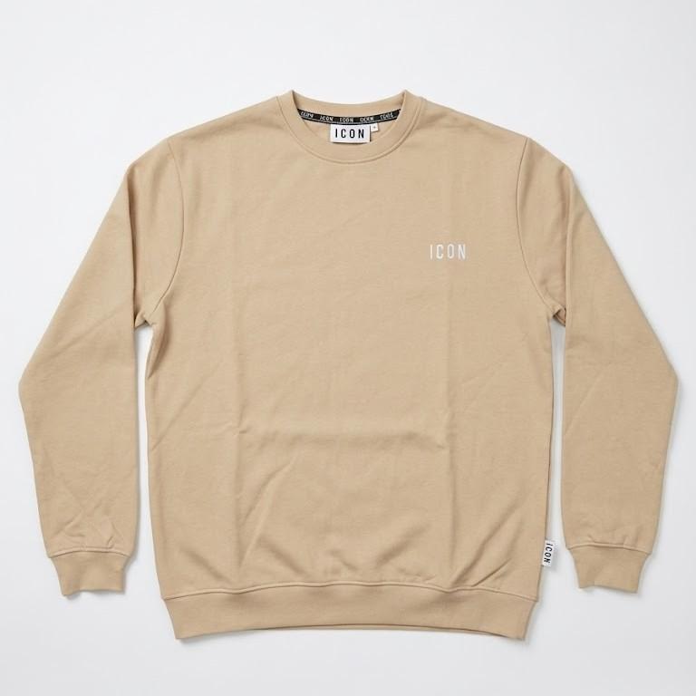 IUPREF007 LOGO RICAMO Beige