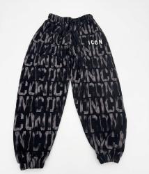 IUP029 JOGGER MAXI LOGGED Nero 