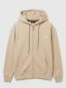 IUPREF005 ZIP LOGO RICAMO Beige