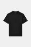 M6YI42K4228 JACQUARD ALLOVER TEE Nero 