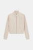 V6YQ01K4781 4G ALLOVER JACQUARD NECK Beige