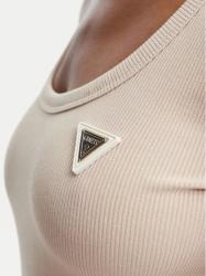 V4BP07K8RT2 COLETTE LS RIB TOP Beige