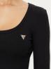V4BP07K8RT2 COLETTE LS RIB TOP Nero