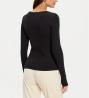 V4BP07K8RT2 COLETTE LS RIB TOP Nero