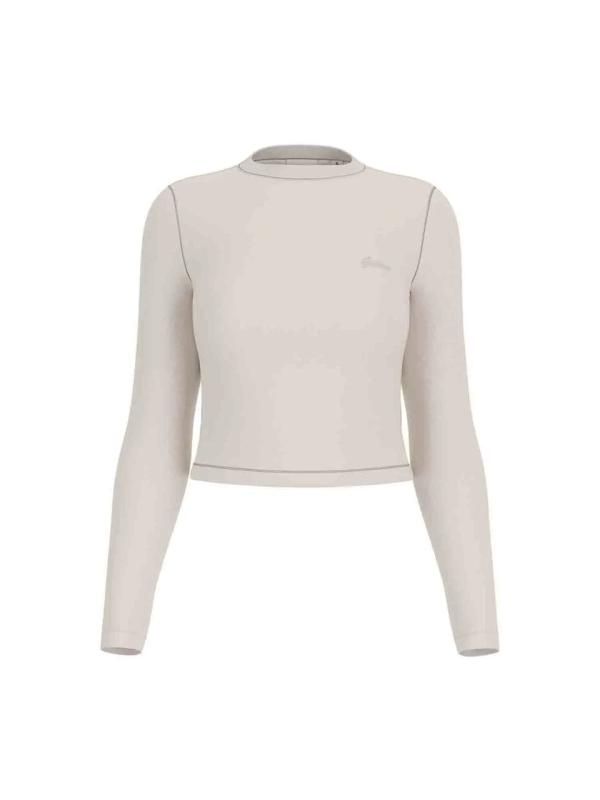 V6YP05K4260 CHARA LONG SLEEVE KNIT TOP Bianco