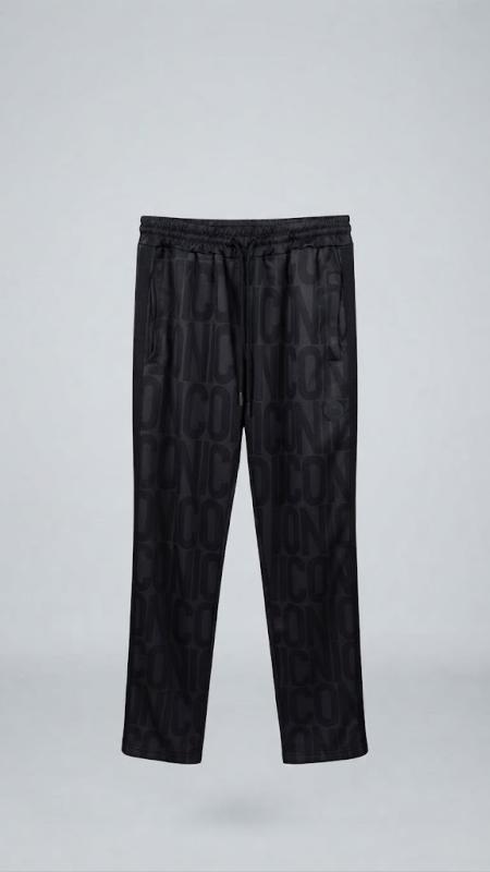 IUP025 PANTALONE C/BANDINE Nero
