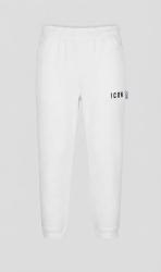 IUPREP002 JOGGER LOGO RICAMO Bianco