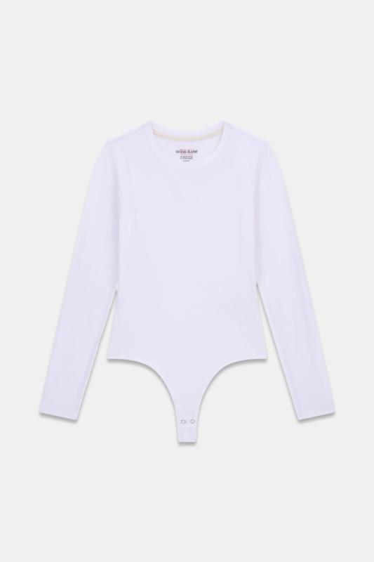 W4BP41J1314 GJ LS BODYSUIT Bianco