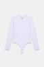 W4BP41J1314 GJ LS BODYSUIT Bianco