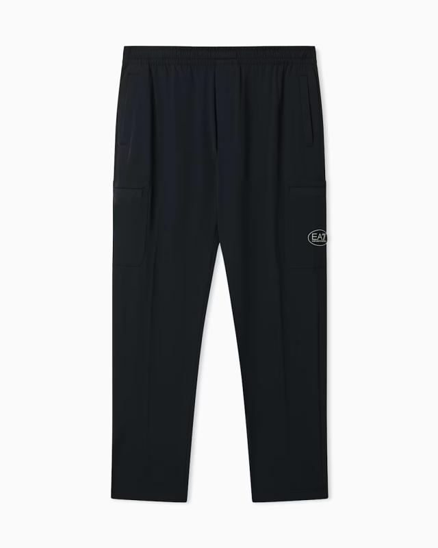 7M001691AF21684 PANTALONI LOGO Nero