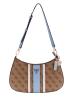 BS967218 NOELLE II TOP ZIP SHOULDER Azzurro