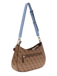 BS967218 NOELLE II TOP ZIP SHOULDER Azzurro
