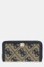 JG9755146 AUDREY LOGO ZIP AROUND Blu