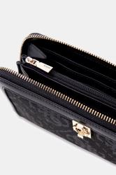 JG9755146 AUDREY LOGO ZIP AROUND Nero