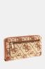 JG9755146 AUDREY LOGO ZIP AROUND Marrone 