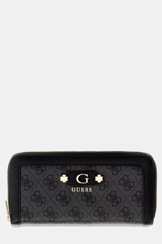 SG9749146 LINDSEY LARGE ZIP AROUND Nero 
