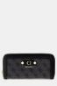 SG9749146 LINDSEY LARGE ZIP AROUND Nero 