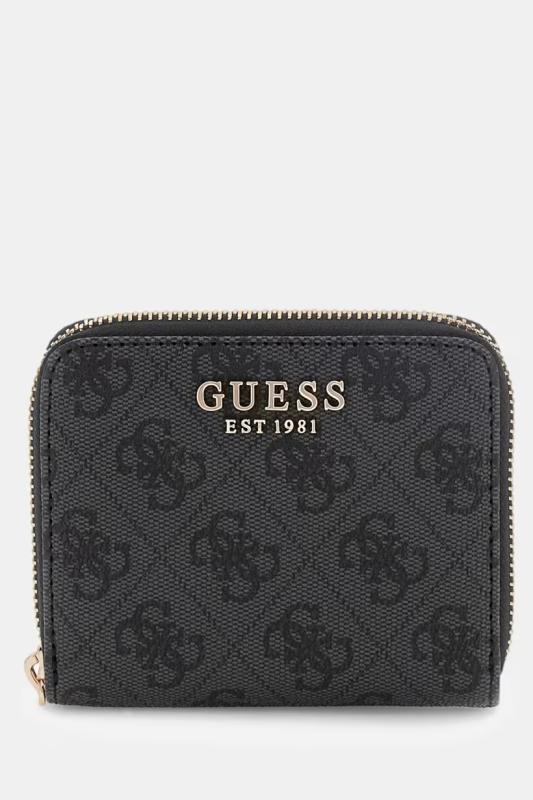 SG7459137 LAUREL II SMALL ZIP AROUND LOGO Nero