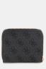 SG7459137 LAUREL II SMALL ZIP AROUND LOGO Nero