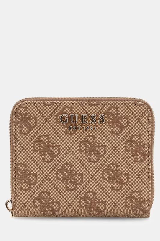 SG7459137 LAUREL II SMALL ZIP AROUND LOGO Marrone 