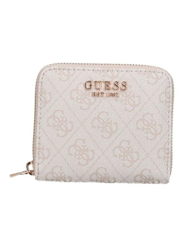 SG7459137 LAUREL II SMALL ZIP AROUND LOGO Bianco