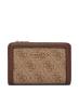 SG9749156 LINDSEY SLG ZIP ARND CARD CASE  Marrone 